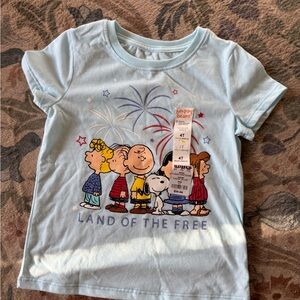 Peanuts | 4th of July Kids Tee